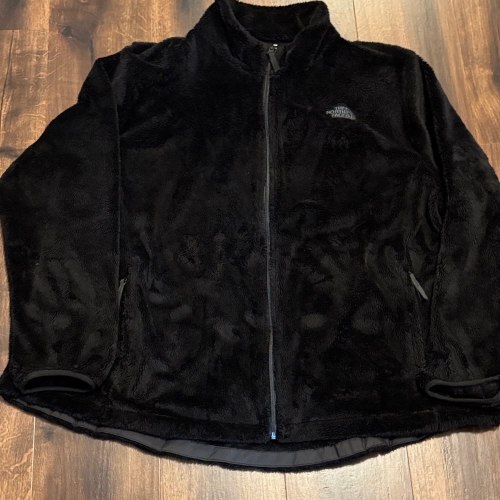 The North Face Plush Black Women's Jacket with Pockets